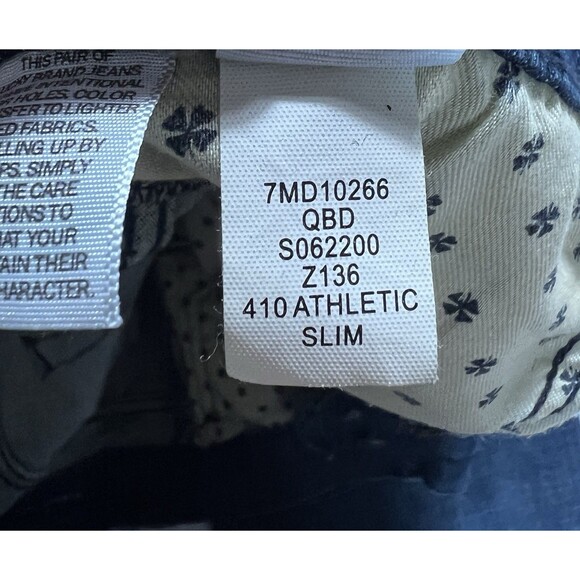 Lucky Brand Pants Adult 38 Blue Denim Jeans 410 Athletic Slim Cotton Blend 38x31 - Picture 7 of 14